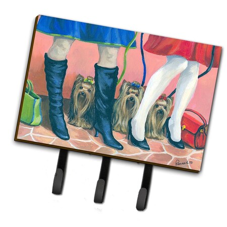 Carolines Treasures 6 x 2 x 9 in. Yorkshire Terrier Yorkie on the Go Leash or Key Holder PPP3292TH68